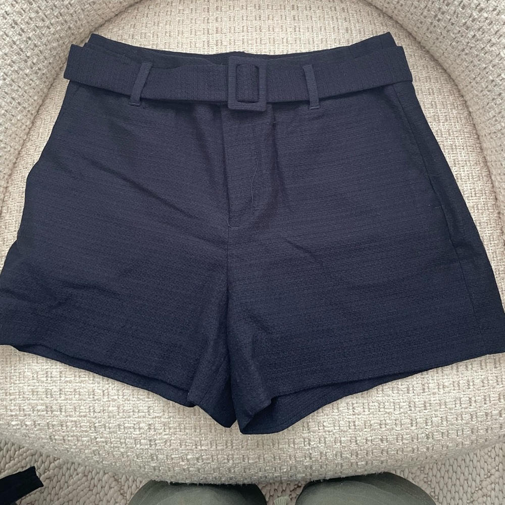 Banana Republic preppy navy shorts size 0
